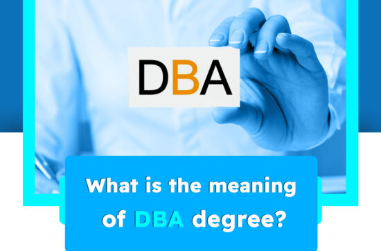 What is the meaning of DBA degree?